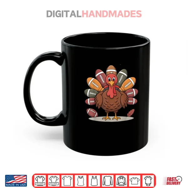 Thankful Football Turkey Thanksgiving Fall Shirt 3 Mug Thankful Football Turkey Thanksgiving Fall Shirt