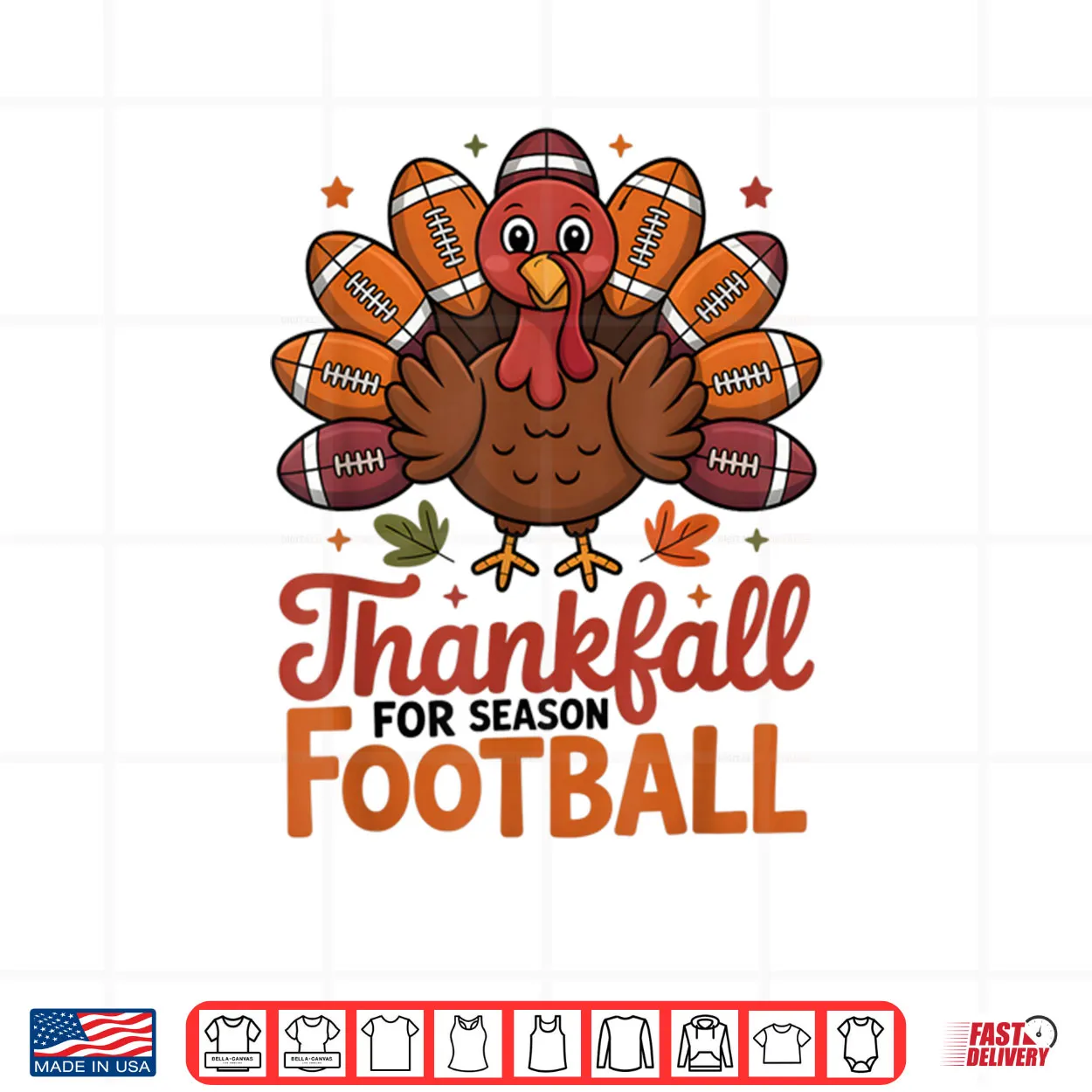 Thankful Football Turkey Thanksgiving Fall Shirt Thankful Football Turkey Thanksgiving Fall Shirt