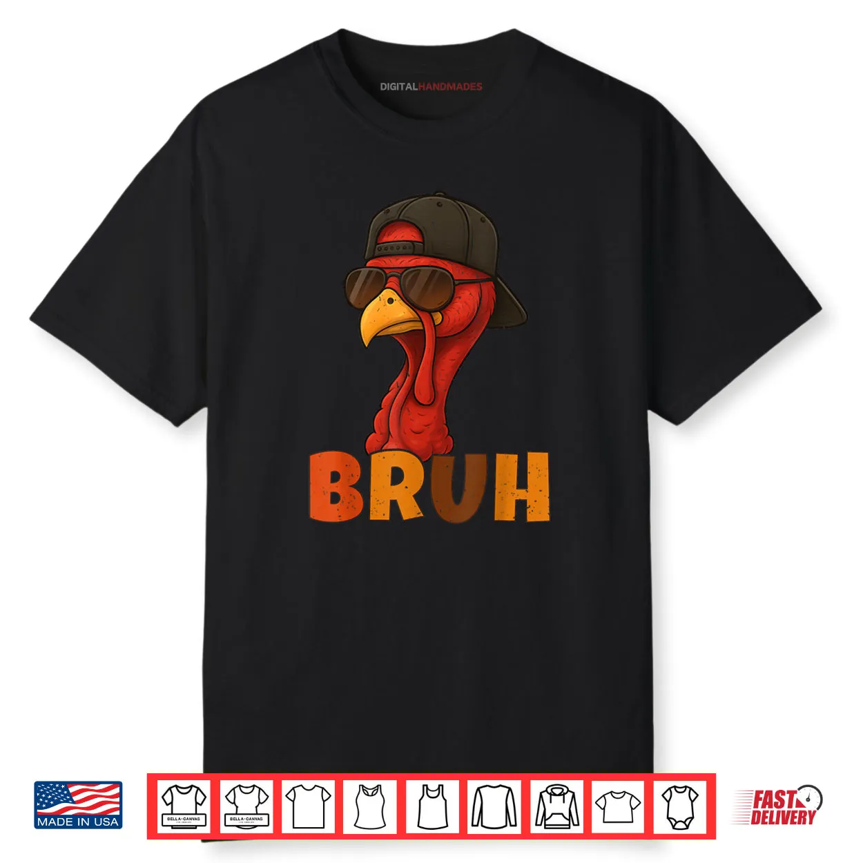 Bruh Funny Thanksgiving Turkey Day Shirt Bruh Funny Thanksgiving Turkey Day Shirt