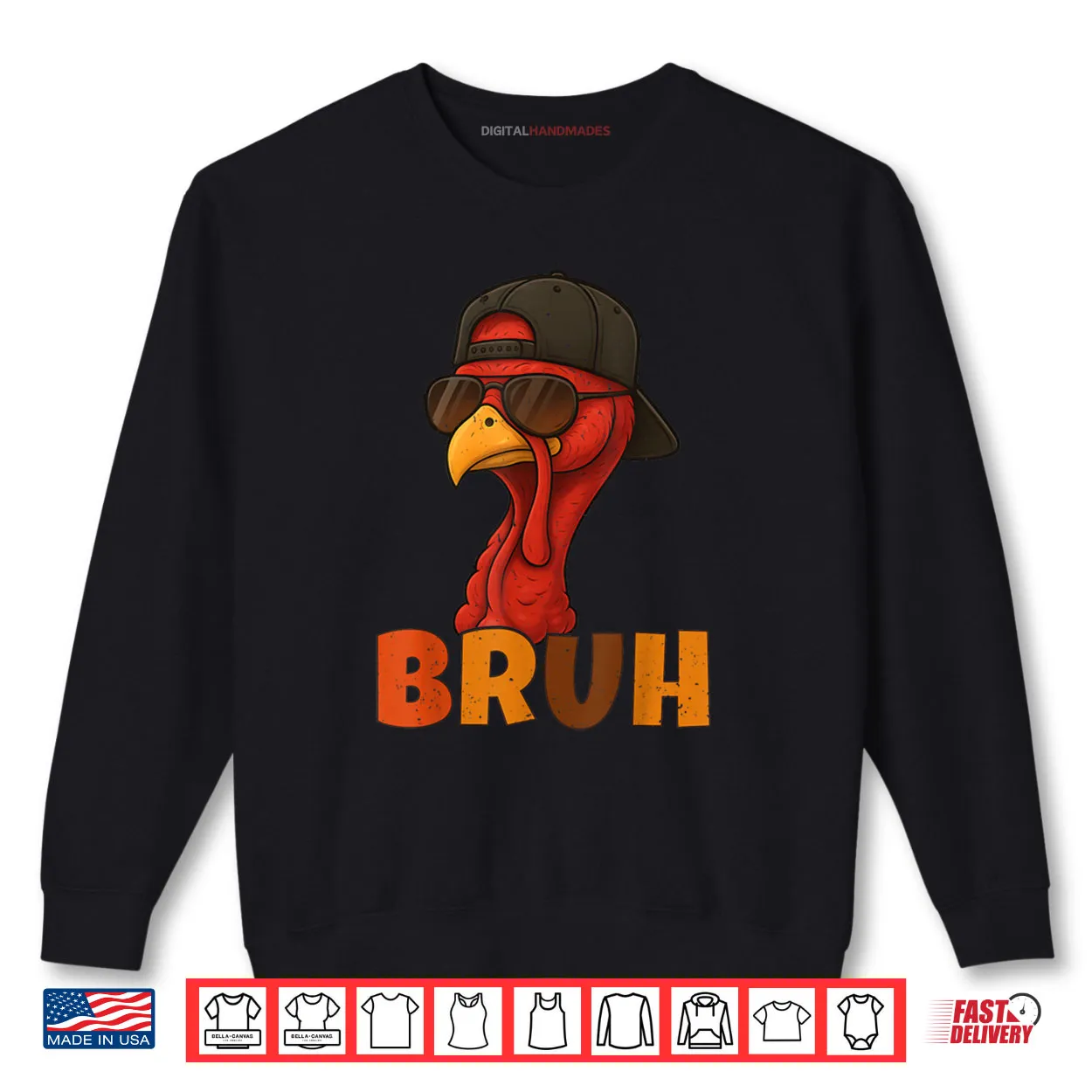 Bruh Funny Thanksgiving Turkey Day Shirt Bruh Funny Thanksgiving Turkey Day Shirt