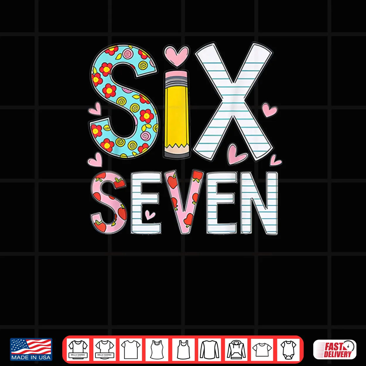 Funny Six Seven 6 7 Meme Teacher Design Shirt Funny Six Seven 6 7 Meme Teacher Design Shirt