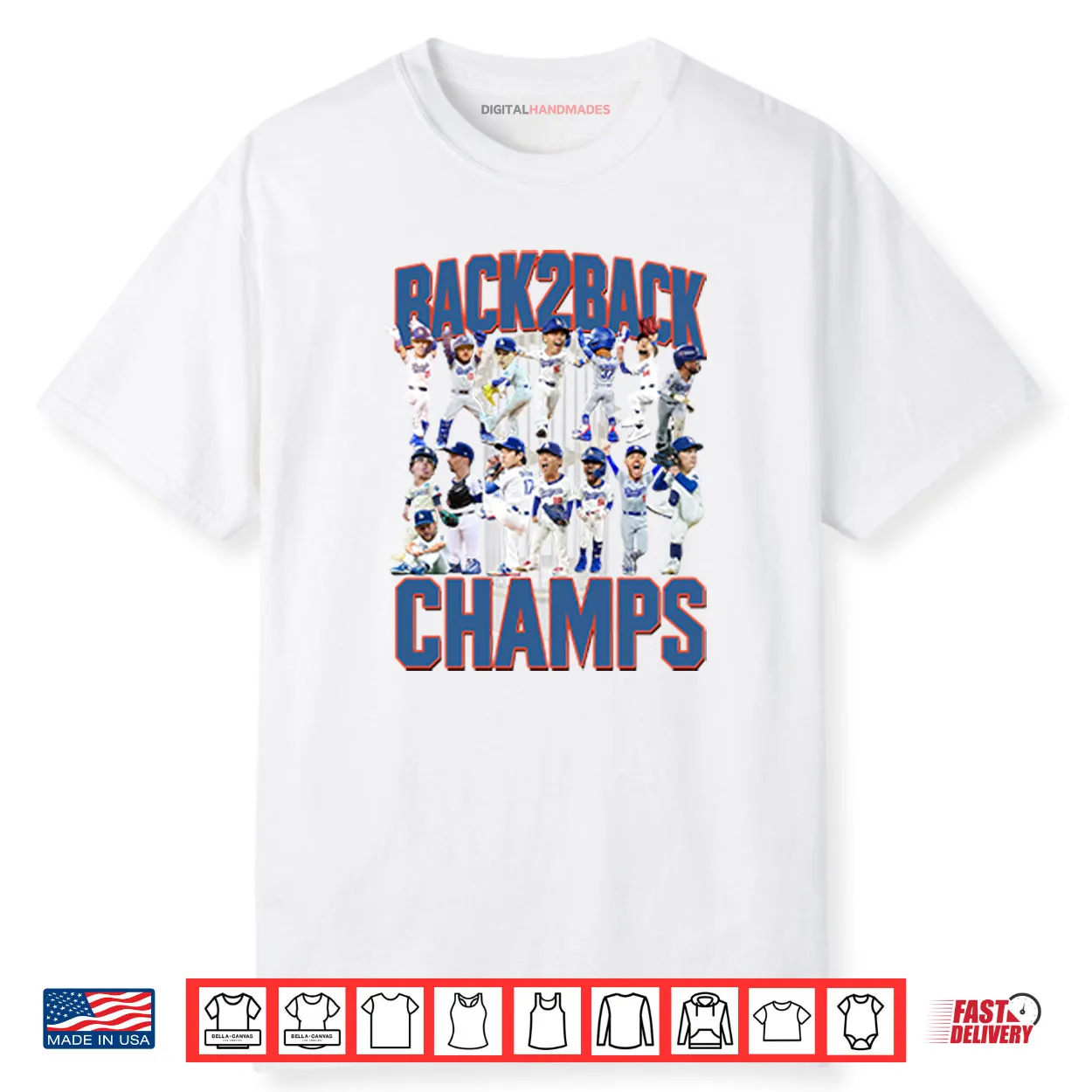 Los Angeles Dodgers Back2back Champs Shirt Los Angeles Dodgers Back2back Champs Shirt
