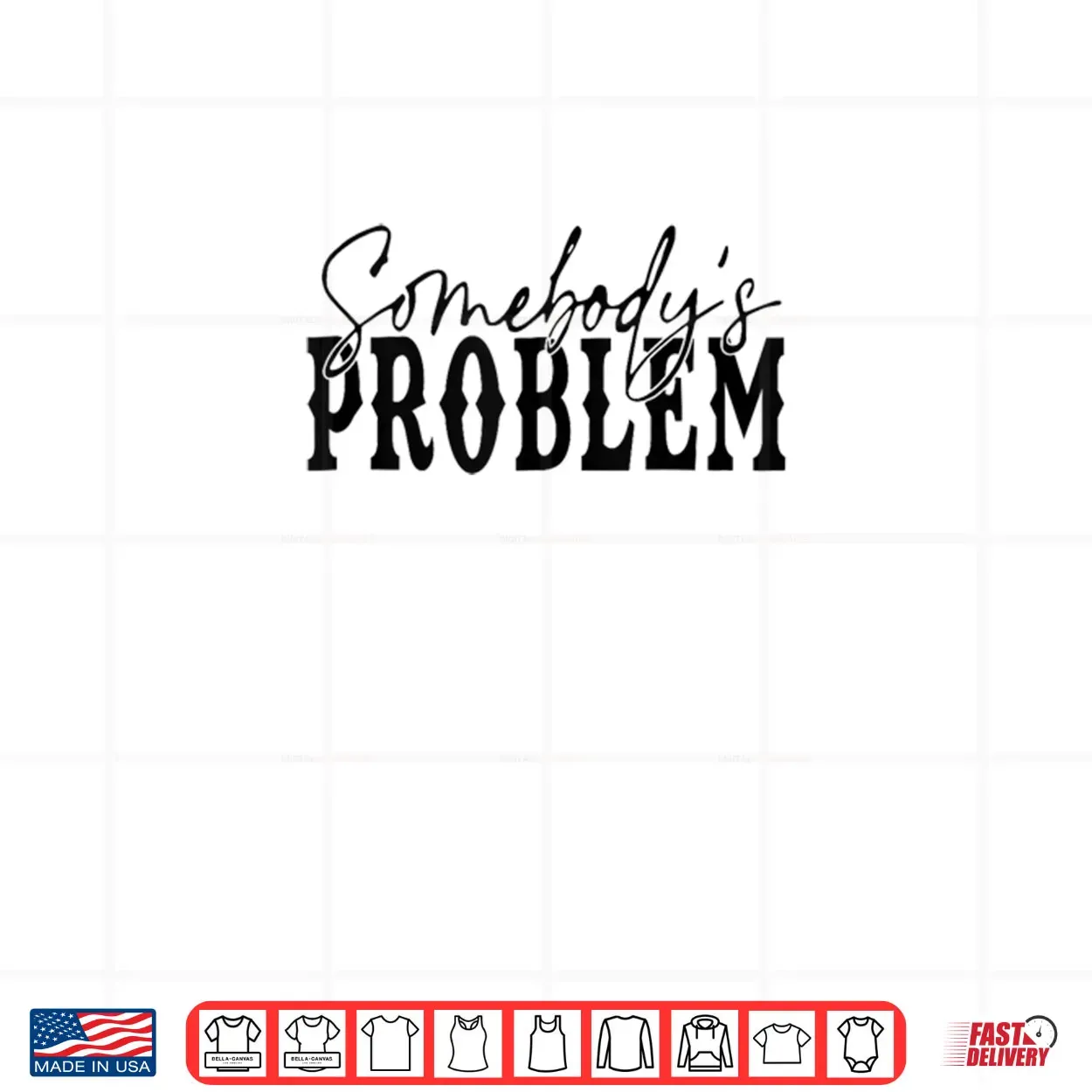 Vintage Retro Somebody’ss Problem Western Country Vibes Shirt Vintage Retro Somebody’ss Problem Western Country Vibes Shirt