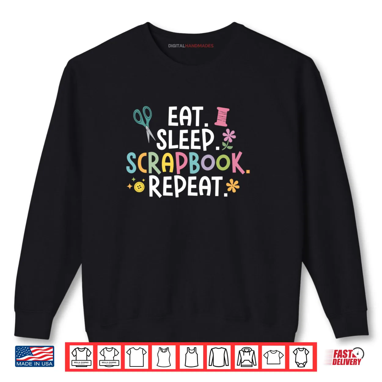 Eat Sleep Scrapbook Repeat Funny Scrapbooker Scrapbook Shirt Eat Sleep Scrapbook Repeat Funny Scrapbooker Scrapbook Shirt