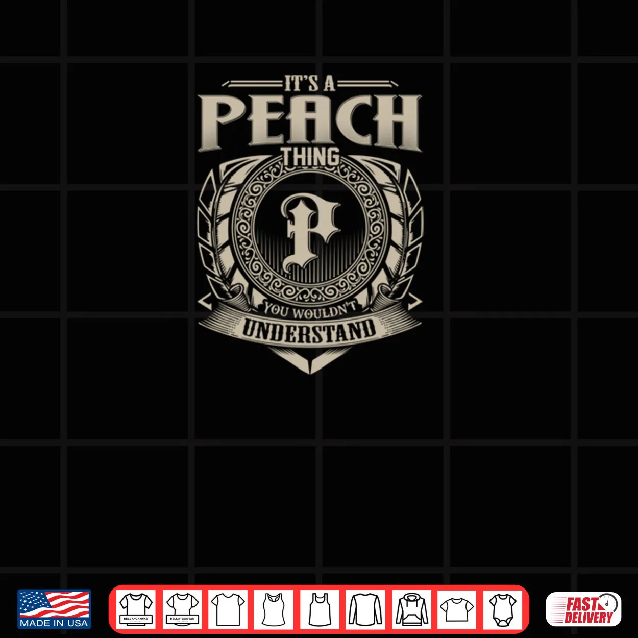 It’s A PEACH Thing You Wouldn’t Understand Name Vintage Shirt It’s A PEACH Thing You Wouldn’t Understand Name Vintage Shirt