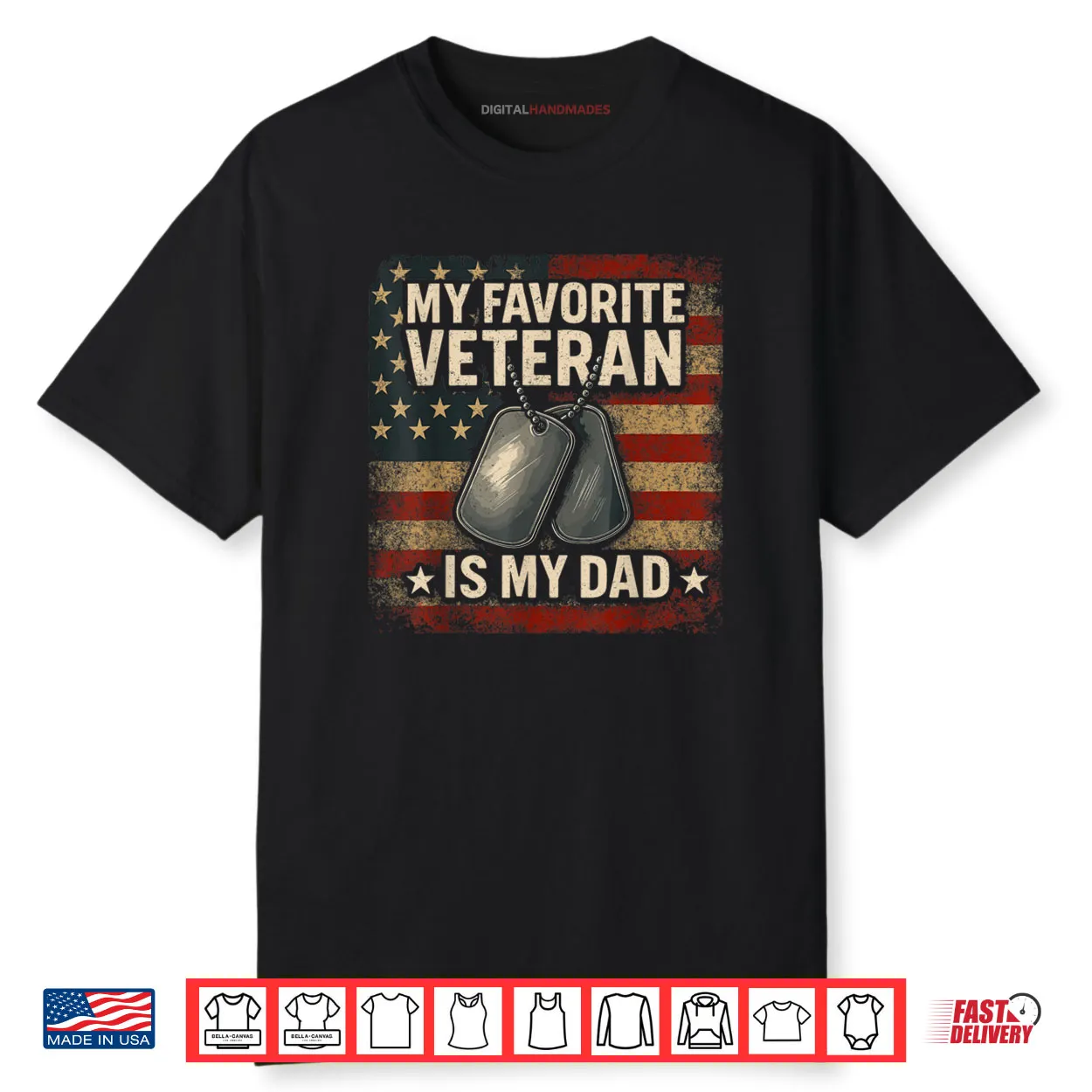 My Favorite Veteran is My Dad Veterans Day Shirt My Favorite Veteran is My Dad Veterans Day Shirt