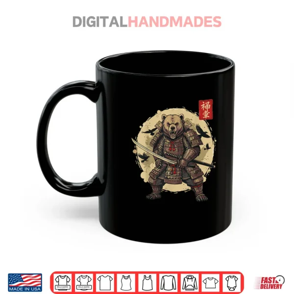 Samurai Bear Warrior Vintage Graphic Japanese Shirt 3 Mug Samurai Bear Warrior Vintage Graphic Japanese Shirt
