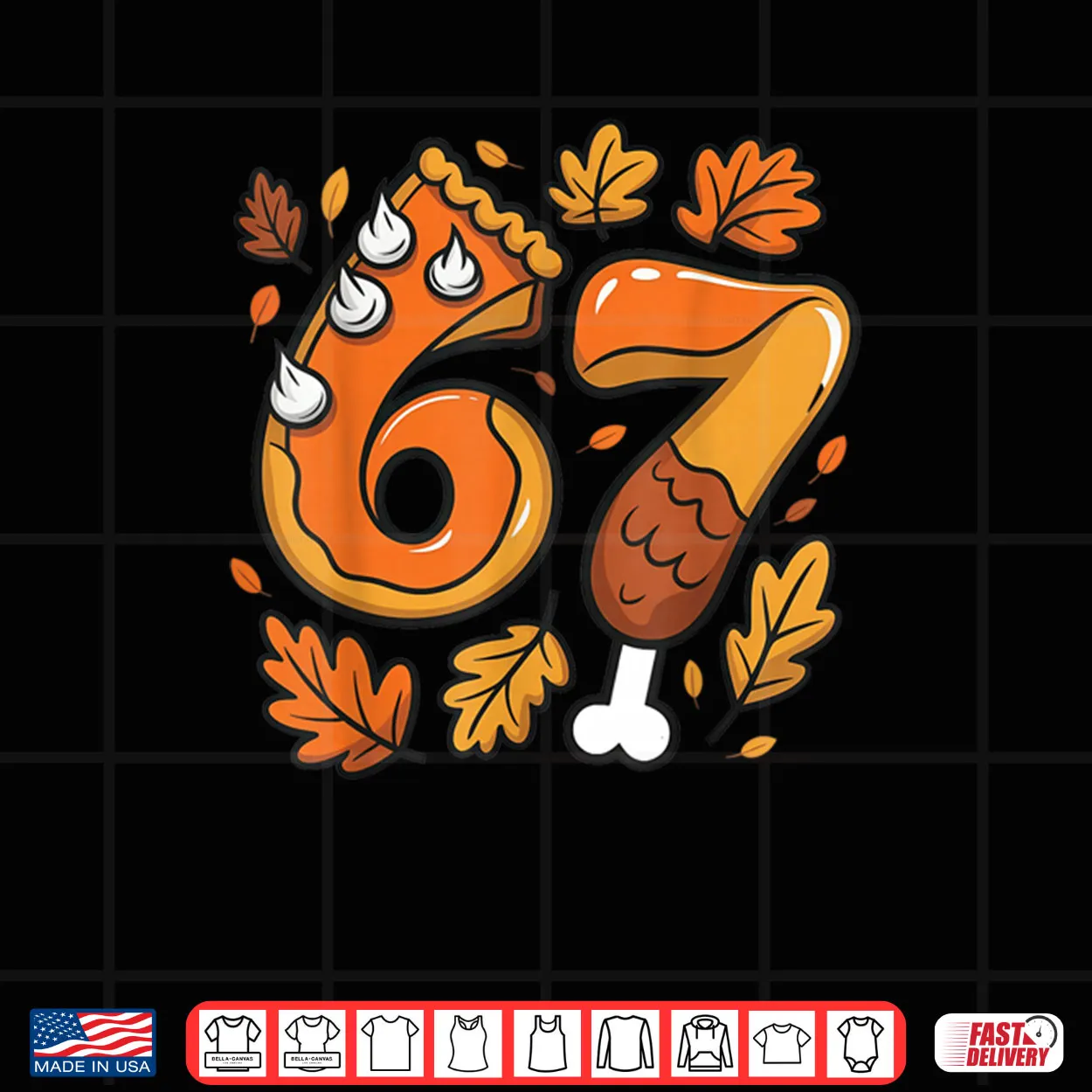 Thanksgiving Meme Six Seven Gen Alpha Slang Turkey Shirt Thanksgiving Meme Six Seven Gen Alpha Slang Turkey Shirt