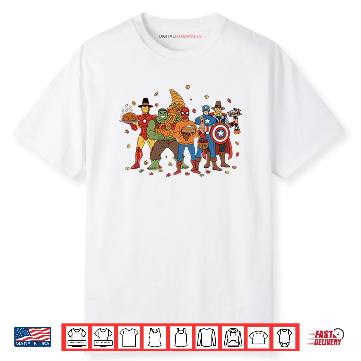 Thanksgiving Superhero Shirt Thanksgiving Superhero Shirt