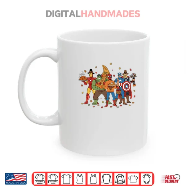 Thanksgiving Superhero Shirt 3 Mug Thanksgiving Superhero Shirt