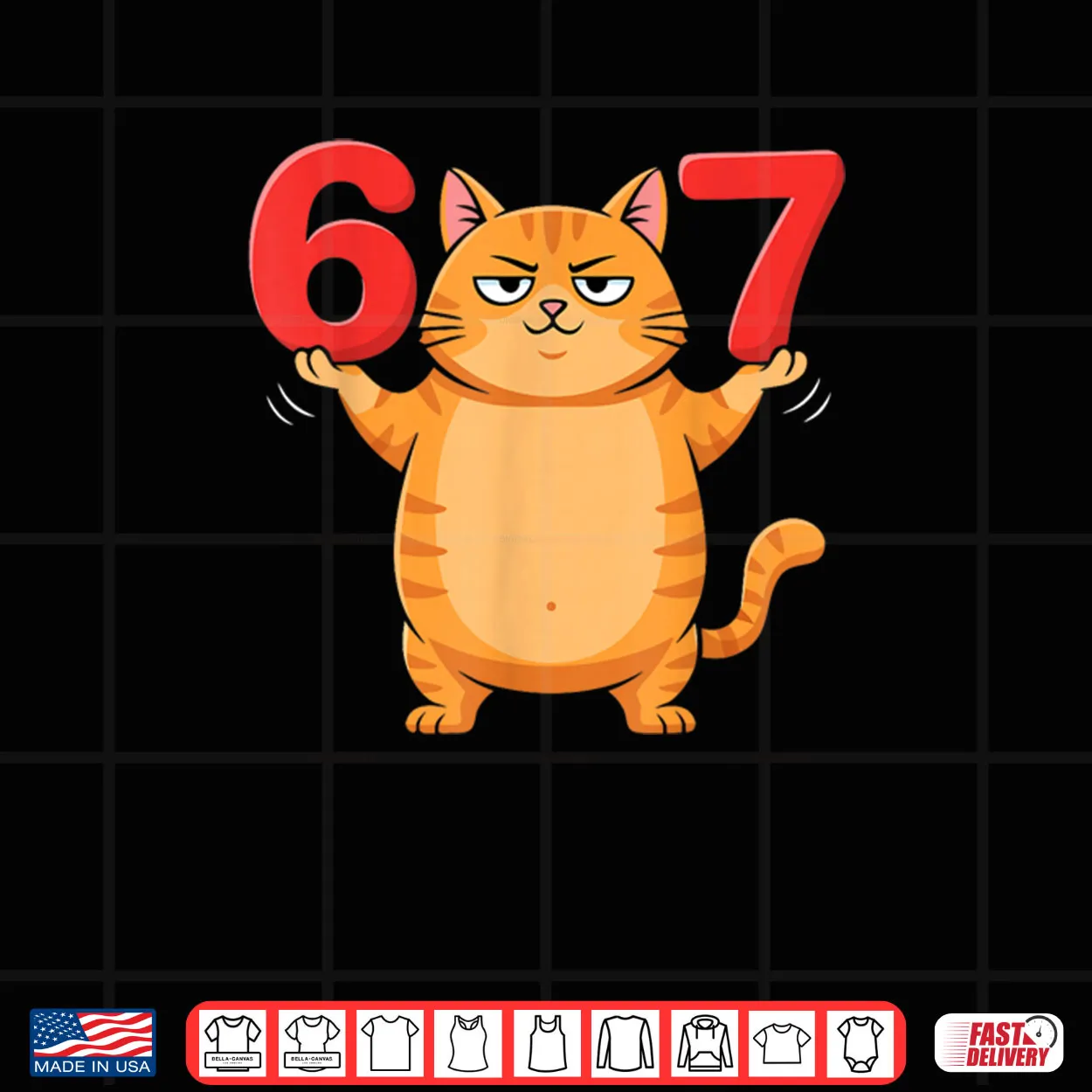 67 Funny Cat Six Seven Meme Gen Z Alpha Humor Animal Lovers Shirt 67 Funny Cat Six Seven Meme Gen Z Alpha Humor Animal Lovers Shirt