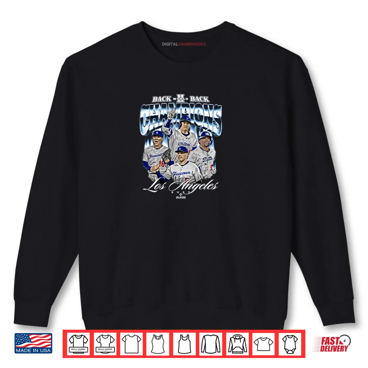 Los Angeles D 2025 Back to Back Baseball World Champions Shirt Los Angeles D 2025 Back to Back Baseball World Champions Shirt