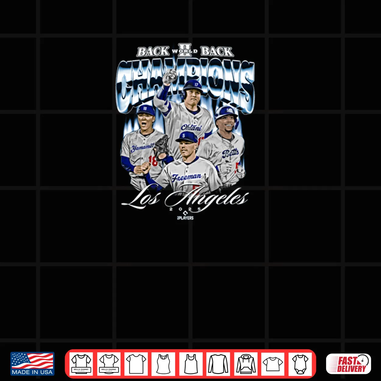 Los Angeles D 2025 Back to Back Baseball World Champions Shirt Los Angeles D 2025 Back to Back Baseball World Champions Shirt