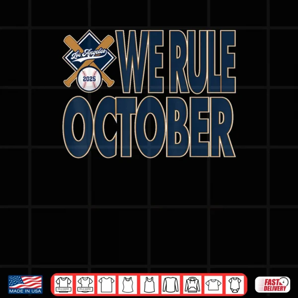 Official We Rule October 2025 Shirt 4 Design Official We Rule October 2025 Shirt