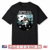 Running From My Dark Thoughts Funny Raccoon Halloween Shirt