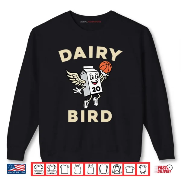 Sweatshirt A.J. Green Dairy Bird Shirt