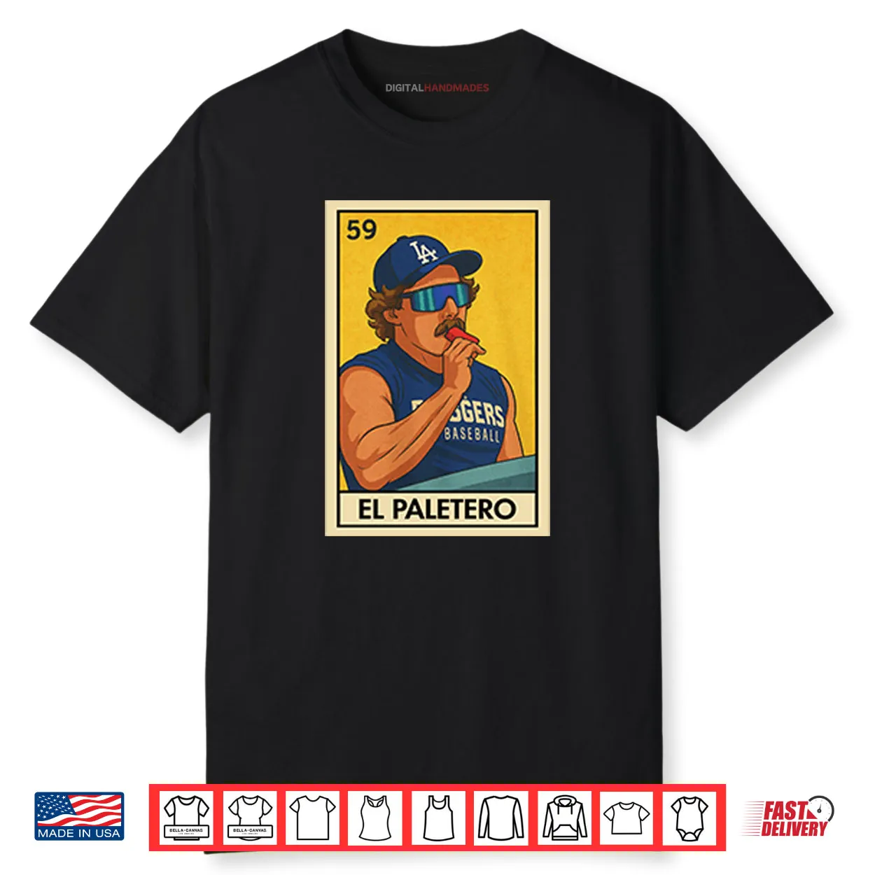 Dodgers Kike Hernandez El Paletero Shirt Dodgers Kike Hernandez El Paletero Shirt