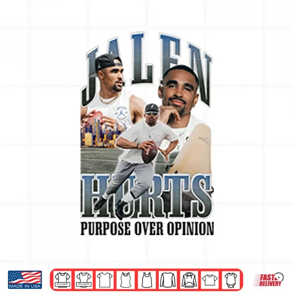 Jalen Hurts Purpose Over Opinion Shirt 4 Design Jalen Hurts Purpose Over Opinion Shirt