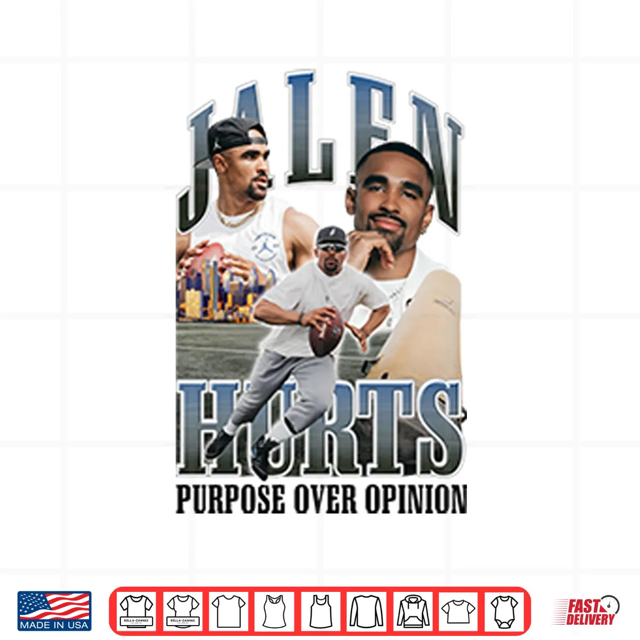 Jalen Hurts Purpose Over Opinion Shirt Jalen Hurts Purpose Over Opinion Shirt