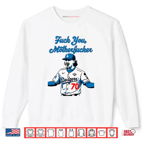 Justin Wrobleski Fuck You Motherfucker Shirt 1 Sweatshirt Justin Wrobleski Fuck You Motherfucker Shirt