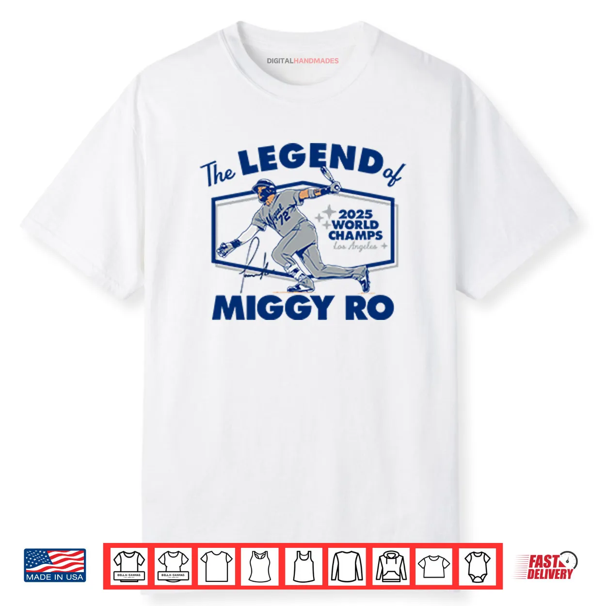 Miguel Rojas The Legend Of Miggy Ro Dodgers 2025 World Champs Shirt Miguel Rojas The Legend Of Miggy Ro Dodgers 2025 World Champs Shirt