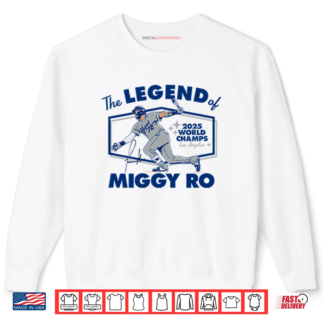 Miguel Rojas The Legend Of Miggy Ro Dodgers 2025 World Champs Shirt Miguel Rojas The Legend Of Miggy Ro Dodgers 2025 World Champs Shirt
