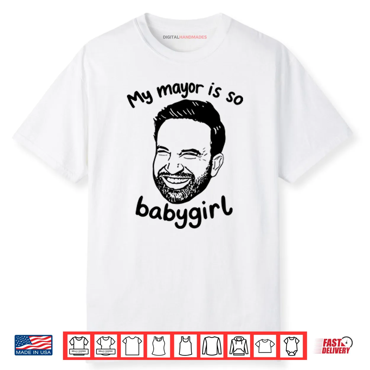 My Mayor Is So Babygirl Zohran Mamdani Shirt My Mayor Is So Babygirl Zohran Mamdani Shirt