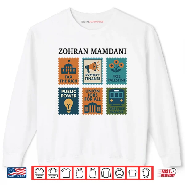 Zohran Mamdani Tax The Rich Shirt 1 Sweatshirt Zohran Mamdani Tax The Rich Shirt