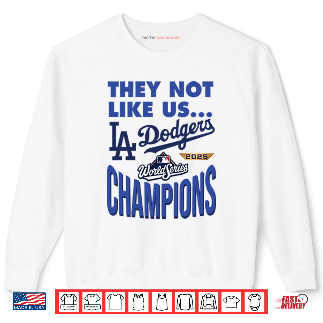 Dodgers 2025 World Series Champions They Not Like Us Shirt Dodgers 2025 World Series Champions They Not Like Us Shirt