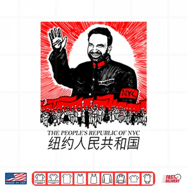 Design Zohran Mamdani The Peoples Republic Of NYC Shirt