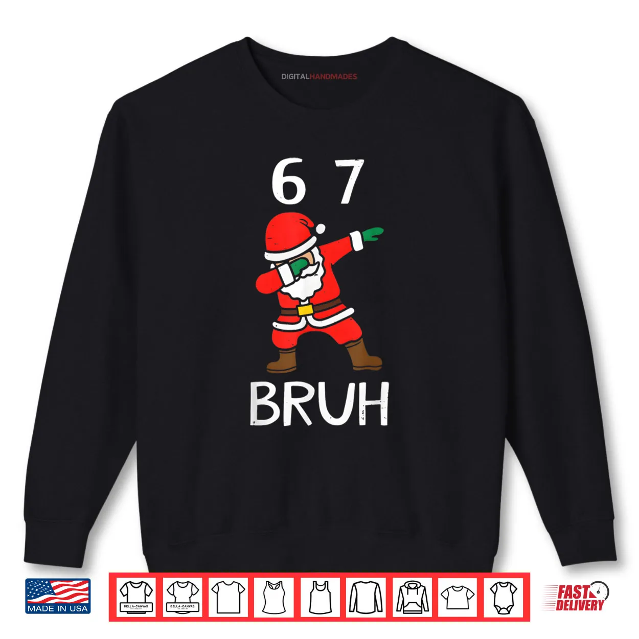 67 Meme 6 7 Funny Christmas Dabbing Santa Six Seven Bruh Shirt.webp 67 Meme 6 7 Funny Christmas Dabbing Santa Six Seven Bruh Shirt.webp