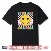 67th Day of School 67 Days Smarter Teacher Student Groovy Shirt.webp