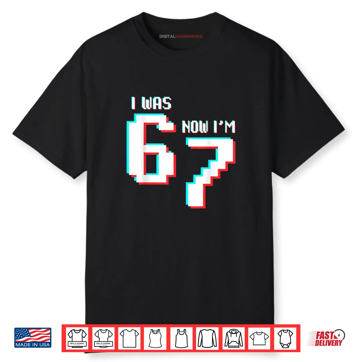 7 Year Old Birthday Kids Was 6 Now I’m 7 Gamer 67 Funny Meme Shirt.webp 7 Year Old Birthday Kids Was 6 Now I’m 7 Gamer 67 Funny Meme Shirt.webp