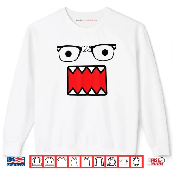 Domo y2k Emo Scene Shirt.webp 1 Sweatshirt Domo y2k Emo Scene Shirt