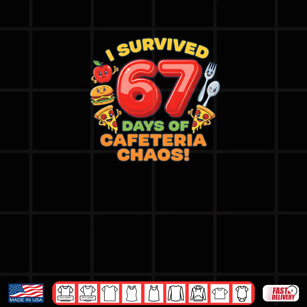I Survived 67 Days of Cafeteria Chaos 67 Meme Lunch Lady Shirt.webp I Survived 67 Days of Cafeteria Chaos 67 Meme Lunch Lady Shirt.webp