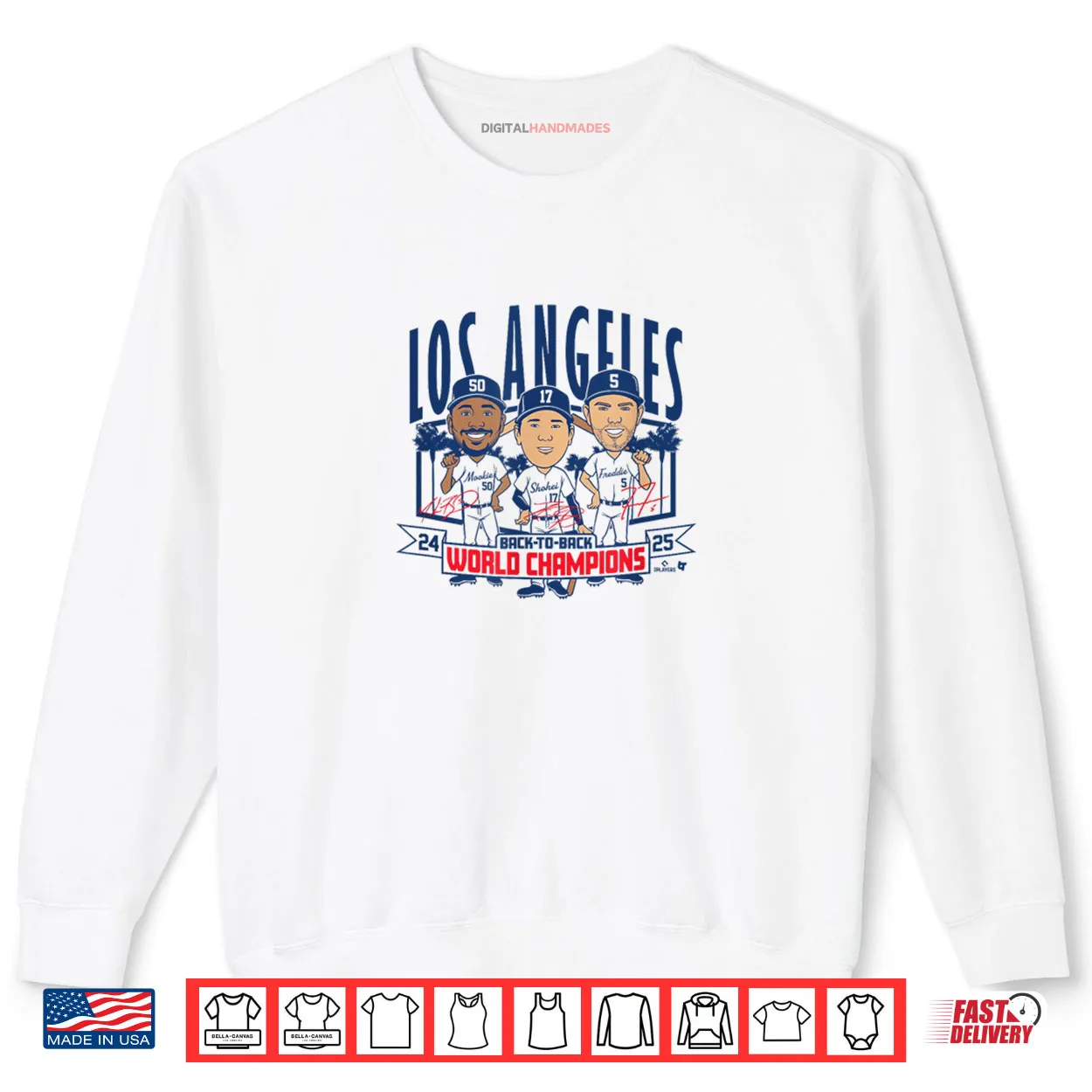 LA Baseball Back to Back World Champs Caricatures Shirt.webp LA Baseball Back to Back World Champs Caricatures Shirt.webp