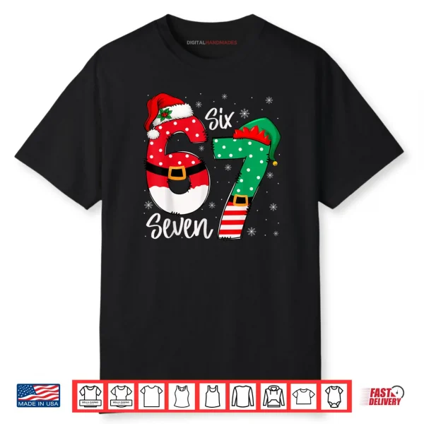 67 Meme Six Seven Christmas Shirt