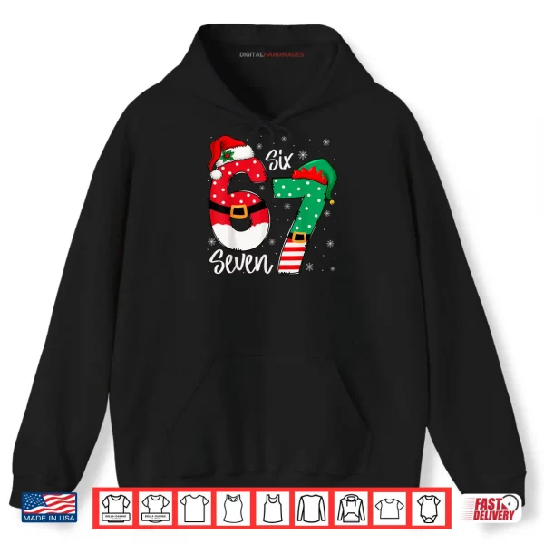 Hoodie 67 Meme Six Seven Christmas Shirt