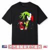 Six Seven 67 Meme 6 7 Elf Santa Christmas Pajamas Kids T Shirt
