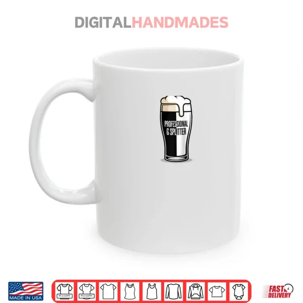 Mug Stout Ale Professional G Splitter Drinking Raglan Shirt