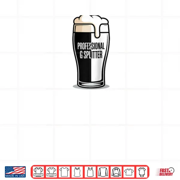 Design Stout Ale Professional G Splitter Drinking Raglan Shirt