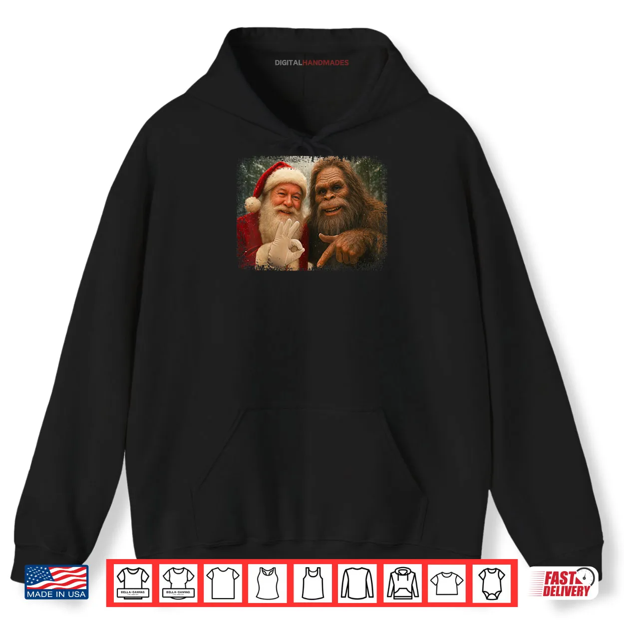 67 Santa with Bigfoot Six Seven 6 7 Meme Christmas Funny Shirt 67 Santa with Bigfoot Six Seven 6 7 Meme Christmas Funny Shirt