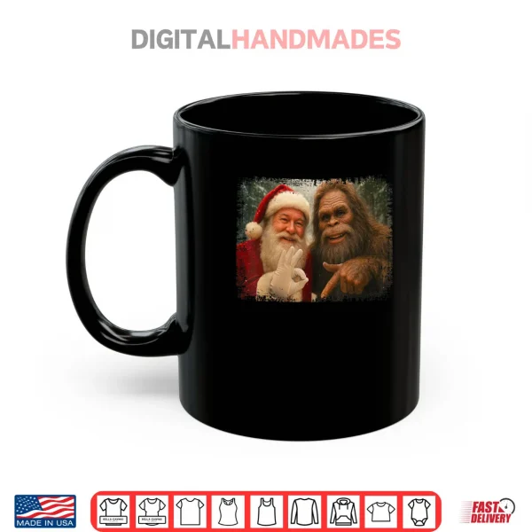 67 Santa with Bigfoot Six Seven 6 7 Meme Christmas Funny Shirt 3 Mug 67 Santa with Bigfoot Six Seven 6 7 Meme Christmas Funny Shirt