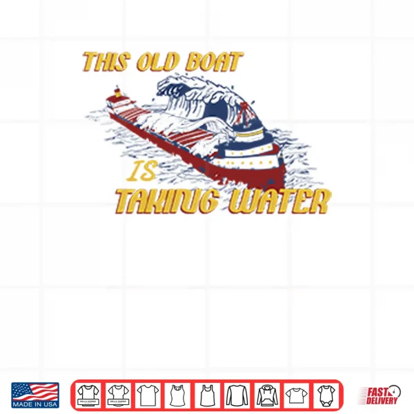 Design This Boat Is Taking Water Edmund Fitzgerald Memorial Shirt