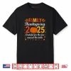 Family Thanksgiving Shirts 2025 Outfits Pajamas Matching Set Shirt