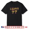 Number Sequence 67 Humor Retro Gradient Shirt