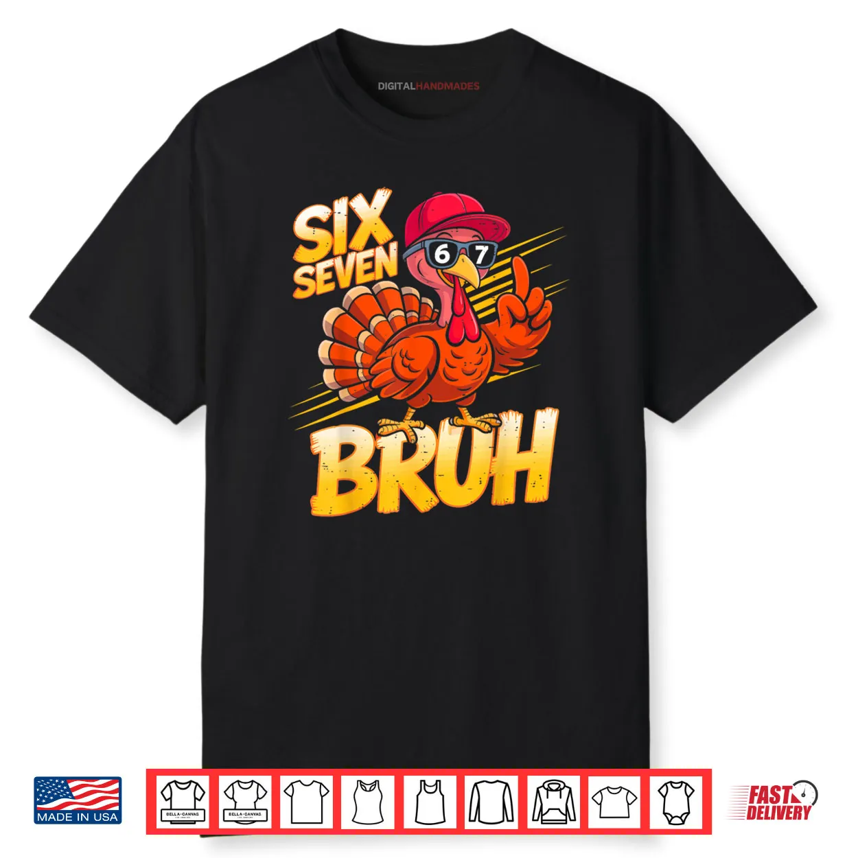 6 7 Thanksgiving Turkey Meme Six Seven Shirt 6 7 Thanksgiving Turkey Meme Six Seven Shirt