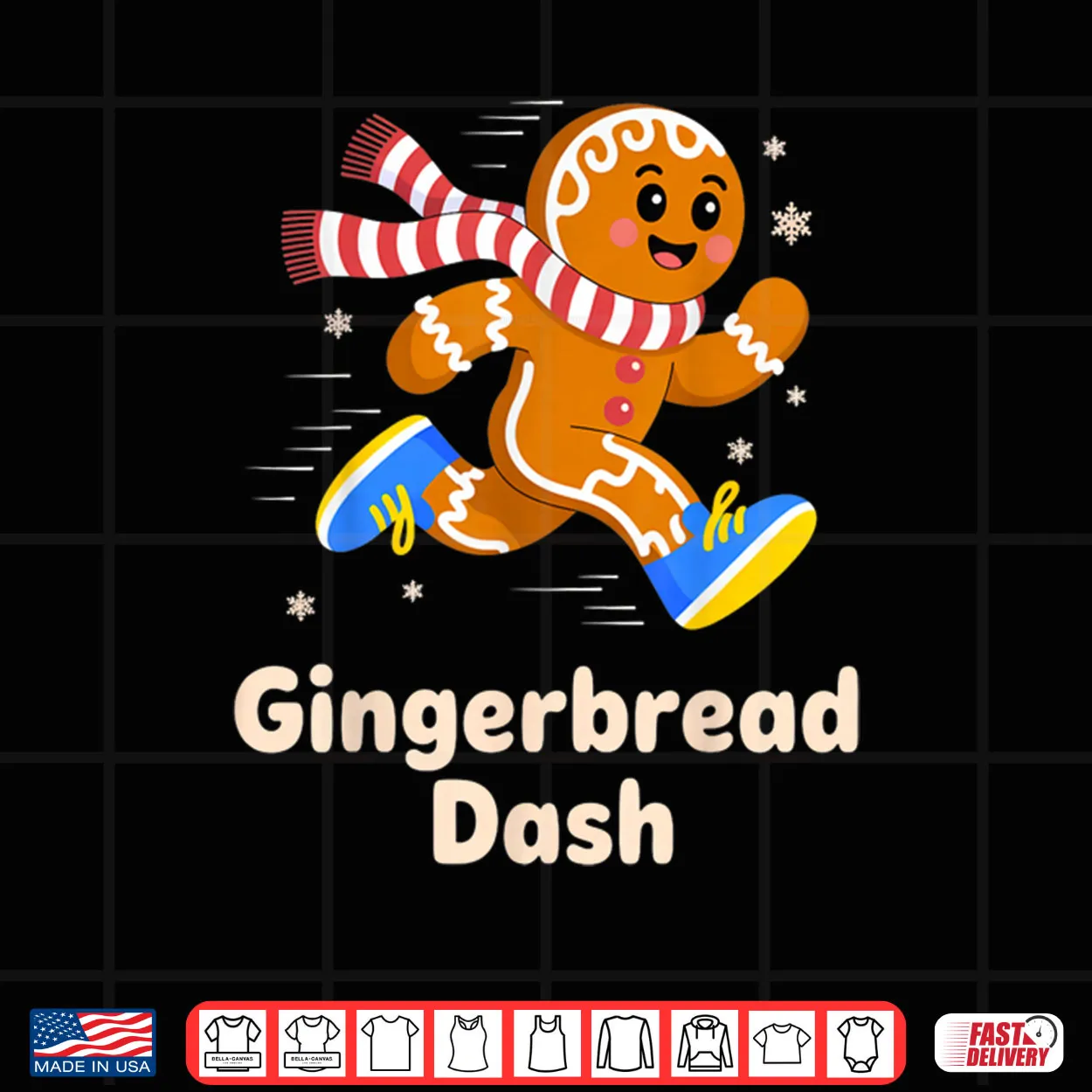 Christmas Gingerbread Dash Running Runner Xmas Marathon 5k Shirt Christmas Gingerbread Dash Running Runner Xmas Marathon 5k Shirt