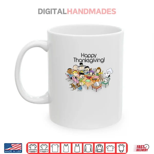 Mug Snoopy Happy Thanksgiving Shirt