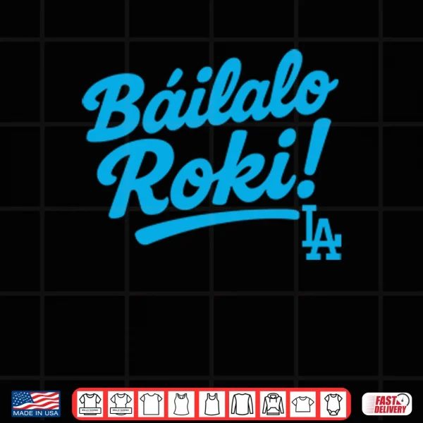 Báilalo Roki Roki Sasaki Shirt 4 Design Bailalo Roki Roki Sasaki Shirt